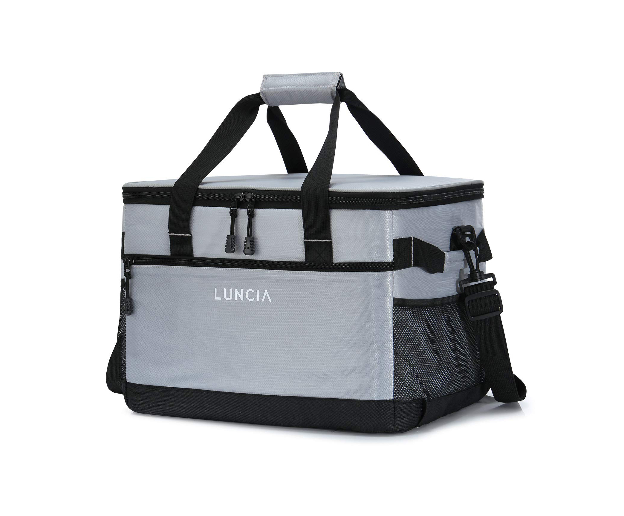 CleverMade Collapsible Soft Cooler Bag Tote Insulated 6 Can Leakproof Small
